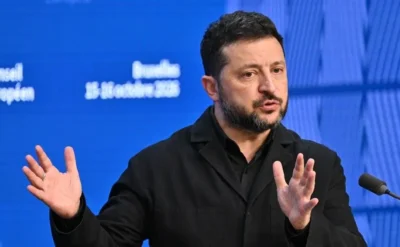 Zelenski: Toprak meselesi savaşan ülkeler arasında görüşülür