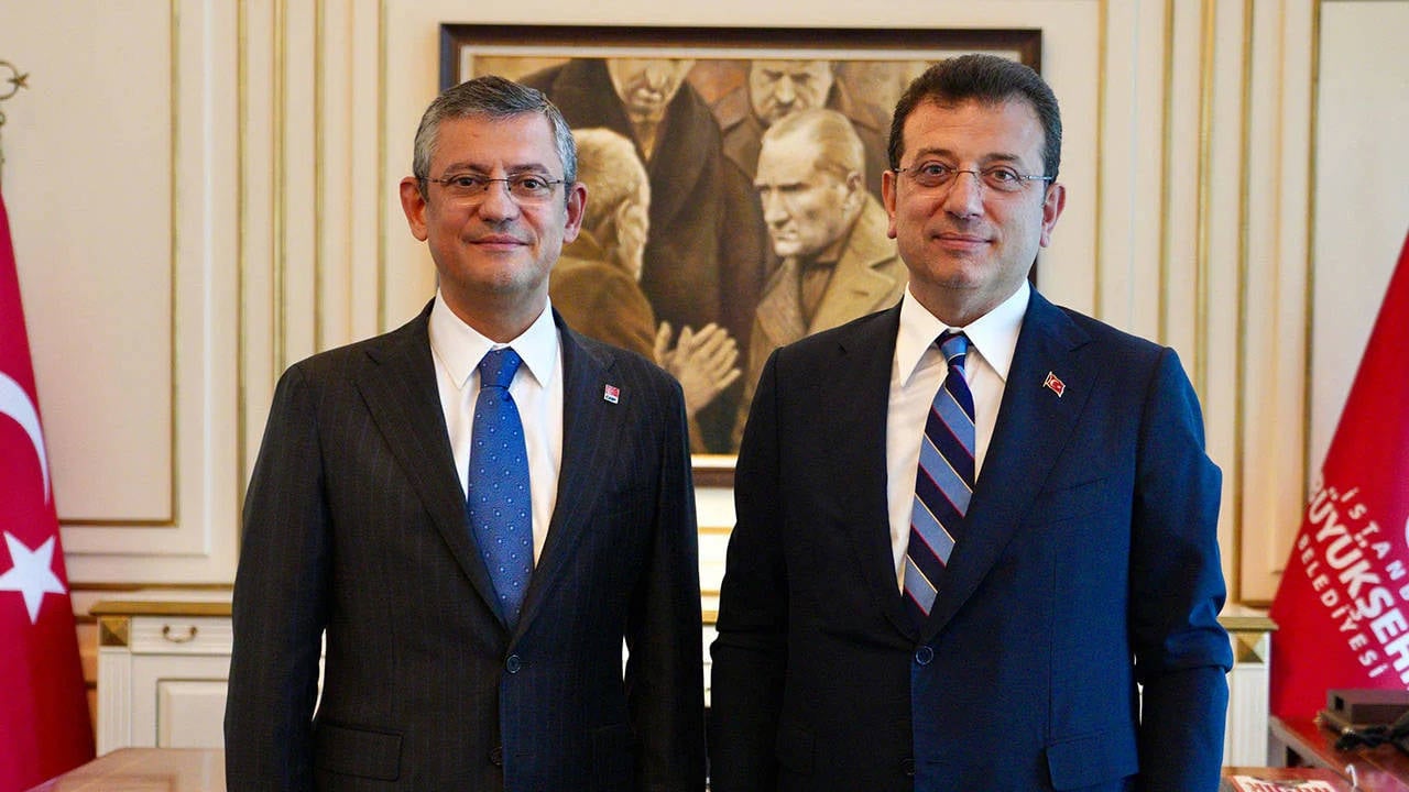 Özgür Özel, Ekrem İmamoğlu'nu ziyaret etti