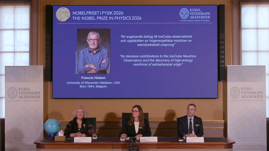 Gizemli parçacık nötrinoyu gözlemek için buz kütlesi kullanan fizikçiye Nobel ödülü