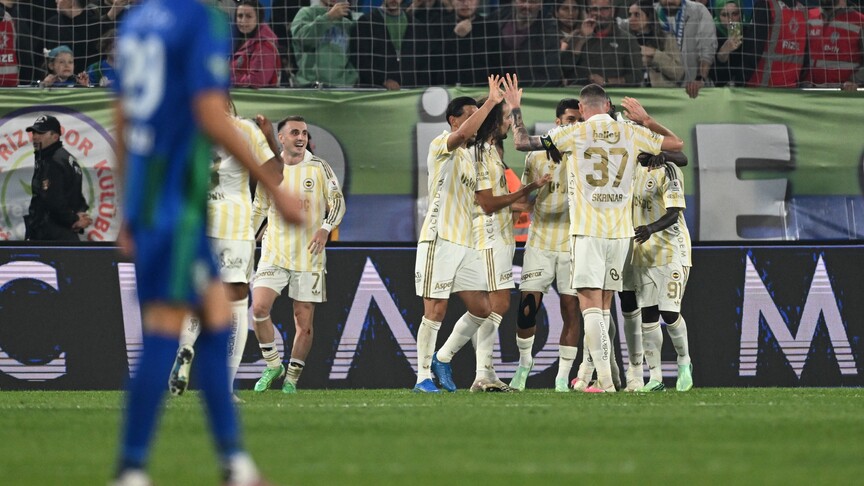 Fenerbahçe, Rize’de önce zorlandı, sonra rahat kazandı