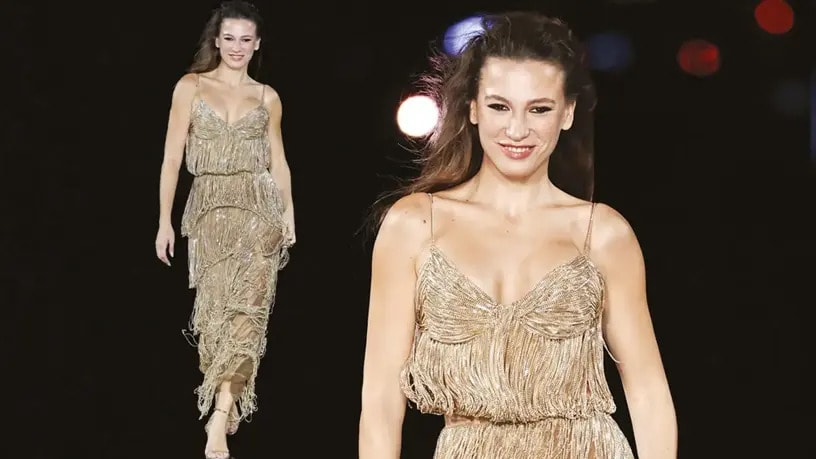 Serenay Sarıkaya’nın 20 saniye yürümesi yetti: Dev marka milyonluk teklifi önüne koydu