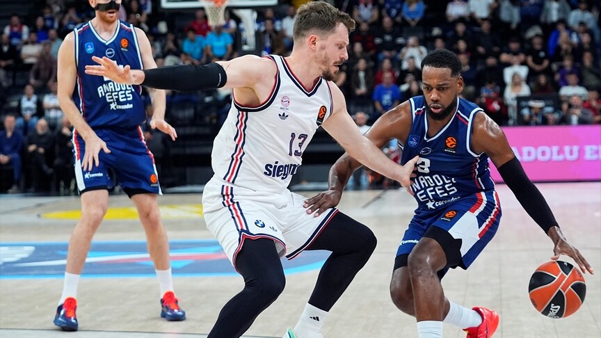 Anadolu Efes, EuroLeague'de Bayern Münih'e 101-93 kaybetti
