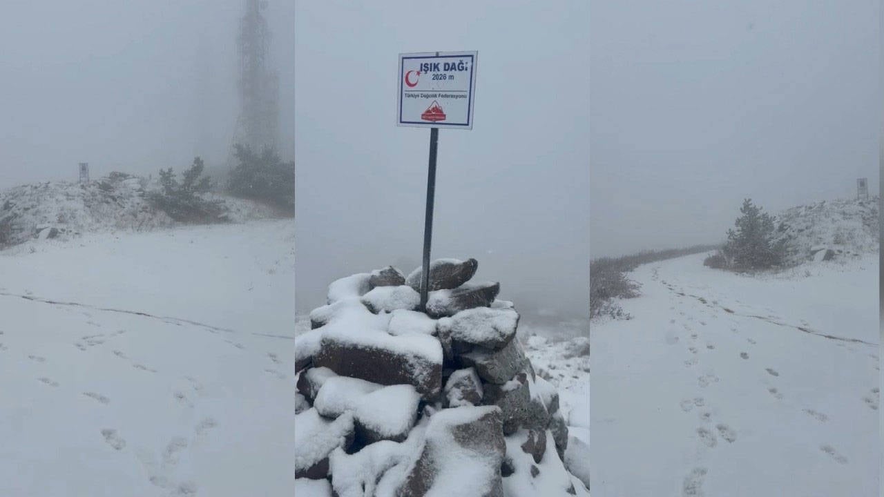 Ankara’ya mevsimin ilk karı düştü