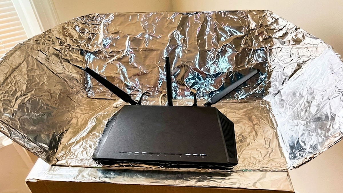 Wi-Fi arkasına folyo faydalı mı: Test edildi, onaylandı