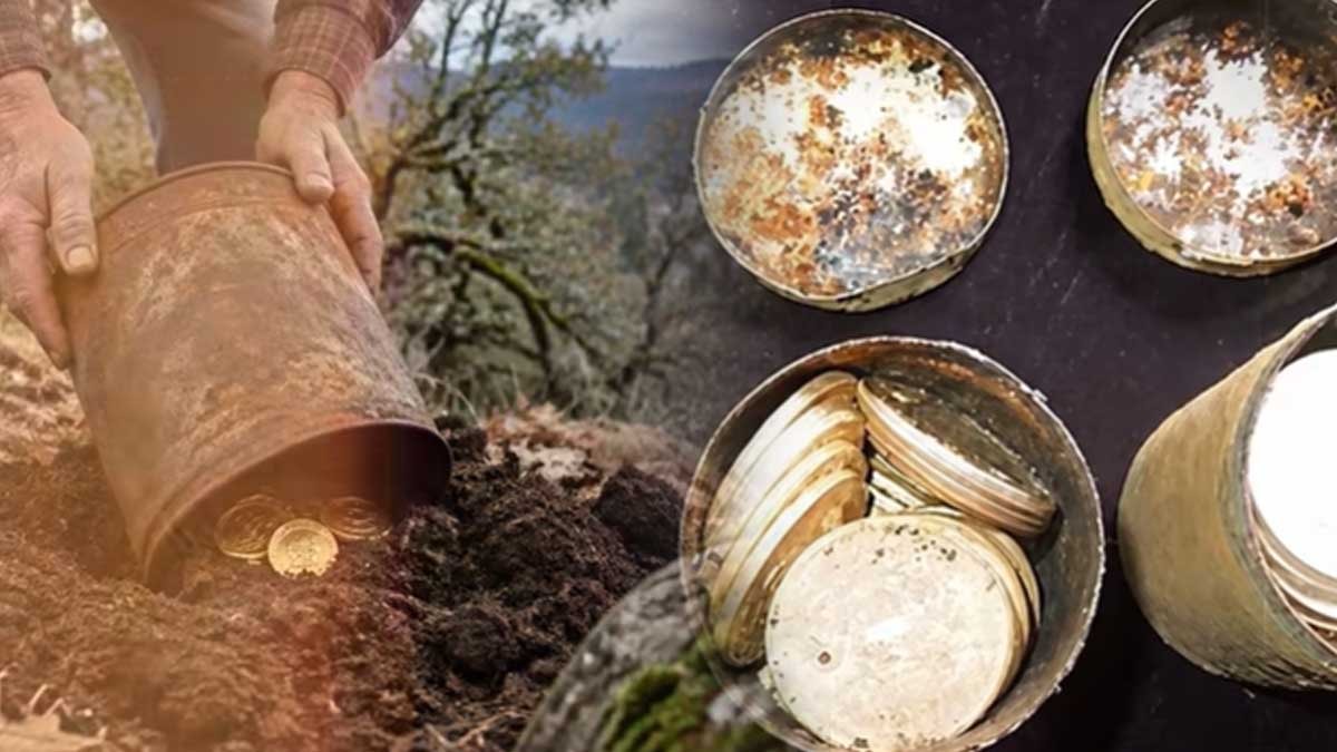 Bahçesinde yarım milyarlık altın buldu: Tek tek satarak vergiden de kurtuldu