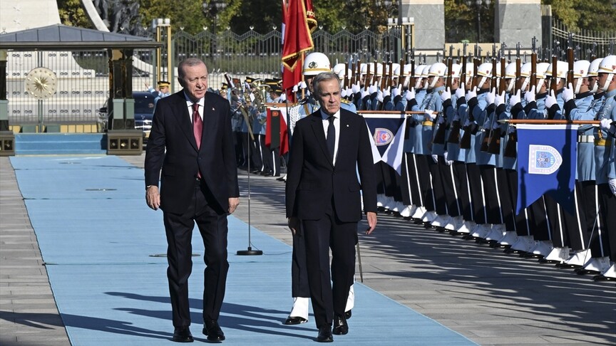 Kanada Başbakanı Carney Ankara'da resmi ziyaret