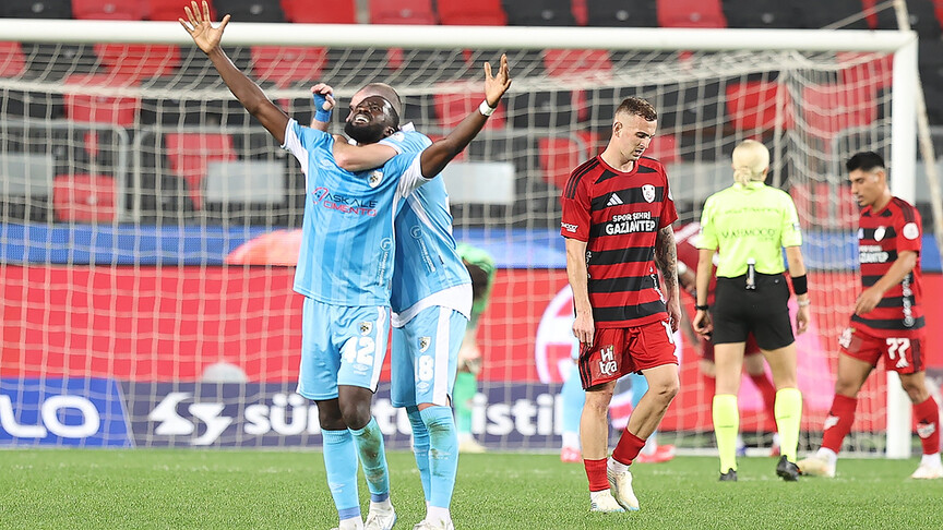 Erzurumspor, deplasmanda Gaziantep FK'ı 3-1 yendi