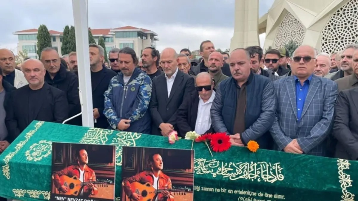 Süleyman Soylu, Nev’i son yolculuğuna uğurladı: Üniversiteden arkadaşıydı