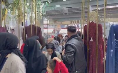 Muharebe gibi izdiham: Ucuza koştular, bir kişi bayıldı, bir kişi yaralandı